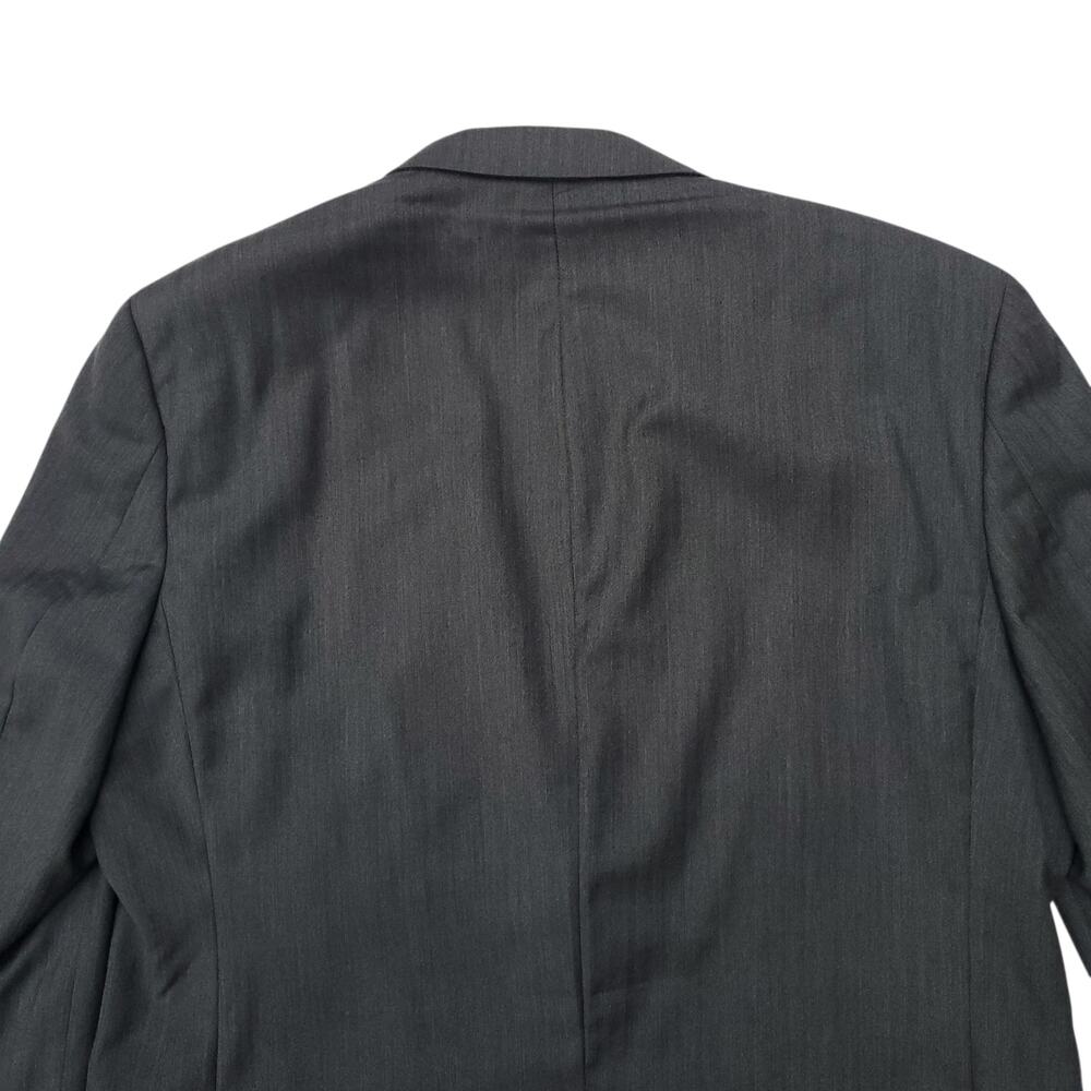 Jos A Bank Gray Wool Blazer Jacket Sport Coat Signature Gentleman Classic 44R - Picture 10 of 16